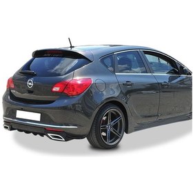 Resim Astra J Hb Cam Üstü Spoiler Plastik 