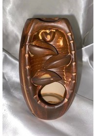 Resim Geri Akış Tütsüsü Seramik 3 Yapraklar Orta 