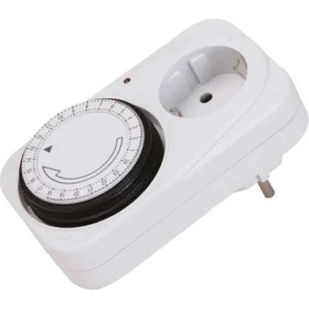 Resim Kendal KT287A K2LED Mekanik Priz Tipi Zaman Saati Ayarlanbilir Akıllı Priz 