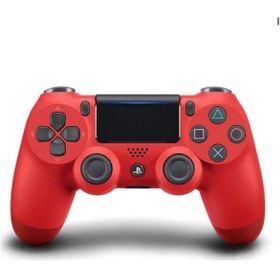 Resim CRK TECH Ps4 Kablosuz Gamepad Garantili Joystick Yenilenmis Gamepad Controller - Red Kırmızıuyumlu 
