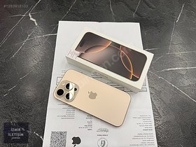Resim Apple iPhone 16 Pro İkinci El TR | 256 GB | Çöl Titanyum 