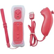 Resim Anahtar Wii Kablosuz Gamepad Uzaktan Kumandası İçin Kırmızı 