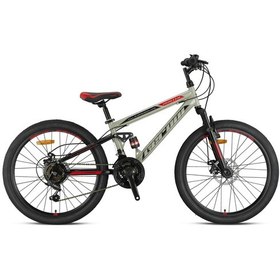 Resim Hunter - 26" - Mtb - 16' - 21 Vites - M.disc - Bej-siyah/kırmızı Bej - Siyah 