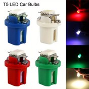 Resim 10 adet GOK LED Araba Gösterge Paneli Işıkları - 12V T5 5050, Çok Renkli (Yeşil, Beyaz, Kırmızı, Mavi, Sarı) - Kolay Kurulum, Düşük Güç Tüketimi & Uzun Ömür, İç Gösterge, Göstergeler 
