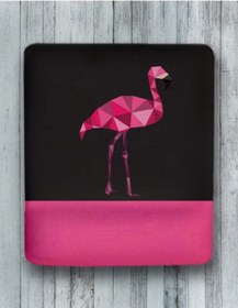 Resim Flamingo Renkli Bilek Destekli Mouse Pad Mousepad 