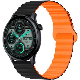 Resim Spovan AtlasX Mate Amoled AOD Arama Cevaplama Tansiyon Stres Akıllı Saat - Gri 