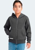 Resim LEKAN Unisex Çocuk Sweatshirt Koyu Gri 