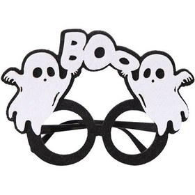 Resim Sones Cadılar Bayramı Süslemeleri Komik Gözlükler Parti İskelet Örümcek Korku Aksesuarları Alfabe Gost 