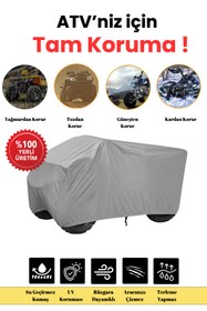 Resim dokaca Gri Can-Am Xt 800 Ar ATV Brandası, ATV Koruyucu Örtüsü 