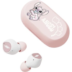 Resim Jingyi Disney Stitch Angel Mini Kablosuz Bluetooth 5.3 Kulaklık D29 Hifi Stereo Hd Çağrı Kulaklığı Kulak Içi Uzun Bekleme Rahat Giyim (Yurt Dışından) 