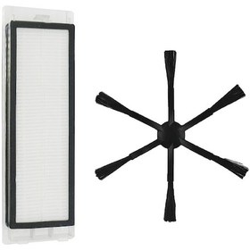 Resim Xiaomi Vacuum Mop 2c Xmstjqr2c / Stytj03zhm Siyah 2 Parça Yedek Set 