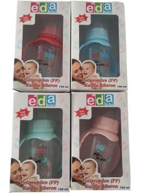 Resim Eda Bebek Kulplu Biberon 150ml 4adet 