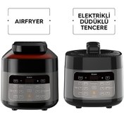Resim Yasomi Y85 Multi Cooker 2si1 Arada Fritöz Ve Elektrikli Düdüklü Tencere 