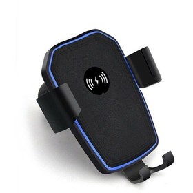 Resim Qi Kablosuz Hızlı Şarj Araç Şarj Cihazı Montaj Tutacağı Cep Telefonu İçin 2'si 1 Arada Stand - 