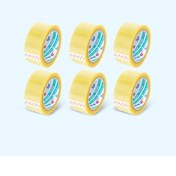 Resim STOREMAX Şeffaf Koli Bandı - 45mm*100Mt - 38 Mikron - Akrilik (6 adet) maxshtr 1053513 