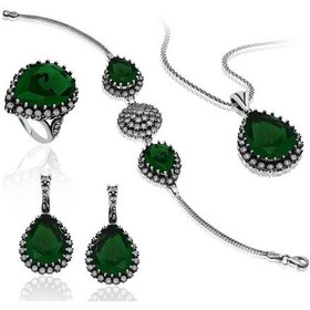 Resim Gümüş Hürrem Sultan Bayan Set 