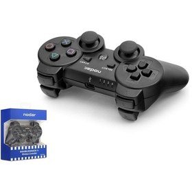 Resim Ps3 Kablosuz Gamepad Nodar Nd600 - Siyah 