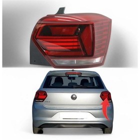 Resim Vw Polo Sağ Stop Lambası Ledsiz 2017-2020 2g0945096b-5 