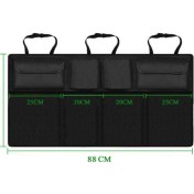 Resim Ankaflex Cepli Koltuk Arkası Organizer Çanta 46 x 88 cm Siyah 