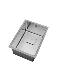 Resim Teka Fle x linea Rs15 2B 27.40 Tek Hazneli Tezgahüstü/Tezgahasıfır (Flush) Tezgahaltı Paslanmaz Çelik Eviye - 115000016 