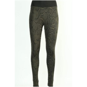 Resim Trend Leggings Tayt Brf12 Haki 