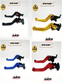 Resim Jiekai Dünya Motosiklet - M-004 Pcx Spor Manet *siyah* Paslanmaz Cnc Tam Uyum 
