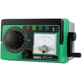 Resim Tt Technic Dy 4104 Çevirmeli Analog Toprak Megeri. Topraklama Ölç 