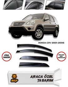 Resim Honda CRV Cam Rüzgarlığı 4lü 2001 2006 