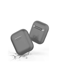 Resim Apple Uyumlu AirPods Zore Standart Silikon Kılıf Siyah 