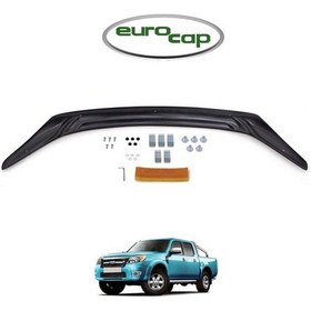 Resim Eurocap Ford Ranger Ön Kaput Koruma Rüzgarlık 3Mm Abs 2009-201 