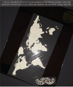 Resim Cse18 Reflektif Basitlestirilmis Dunya Haritası 