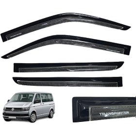 Resim Vw Transporter T7 Mügen Cam Rüzgarlığı Benekli Model 4 Lü Set N11.12067 
