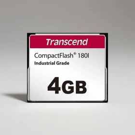 Resim Transcend Endüstriyel 4GB CF180I Hafıza Kartı Yüksek Okuma Yazma Hızı ve Uyumluluk Sertifikaları 