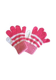 Resim Eleven Markets Çocuk Eldiveni Pembe Bebe Eldiven 1-4 Yaş Pembe 