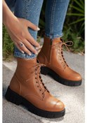 Resim D099 Kadın Bot&bootie Postal Bot Taba 