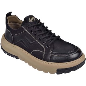 Resim Guja Nubuk Deri Hafif Taban Erkek Spor Ayakkabı GJ-25K552 SİYAH NUBUK 