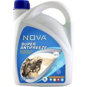 Resim Nova Ultra -25 Derece 3 Litre Yeşil Antifriz 6 Adet 1 Koli 