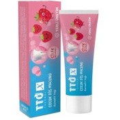 Resim TTO-X Çocuk Diş Macunu Çilek Aromalı Karanfil Yağlı 50 ml 