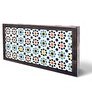 Resim Biggdesign Yıldız Tavla Çizilmez Zeminli Mıknatıslı MDF Kasa 2 Kat Vernikli 