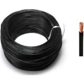 Resim Seval H50v-k 1.5-sh ,siyah 1.5mm² 1-damar/çok Telli 1-mt Nyaf Kablo 