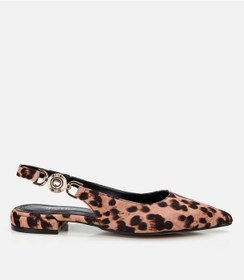 Resim Hotiç Kadın Taba Leopar Desenli Arkası Açık Babet 01ayh307330a499 Leopar-leopard Çok Renkli 