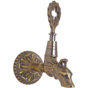 Resim Balık Osmanlı Musluğu Antik 1/2 (lüx . %100 Pirinç) Antik Sarı 