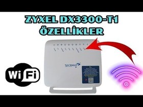 Resim Zyxel DX3300-T1 Wifi6 Premium Modem 