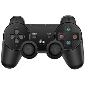 Resim Sıyah-sony Ps3/pc Denetleyici Desteği Play Station 3 Joystick Konsolu İçin Bluetooth Kablosuz Gamepad Controle 
