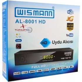 Resim Wismann Al-8500 Hd Kasalı Uydu Alıcısı Tkgsli 
