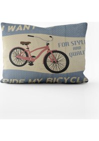 Resim Paradero Ride My Bicycle Yastık Kılıfı 