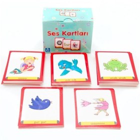 Resim Yuka Kids Ses Kartları - 56 Kart - Özel Eğitim Yukakids Işitsel Algı Taklit Kartları 