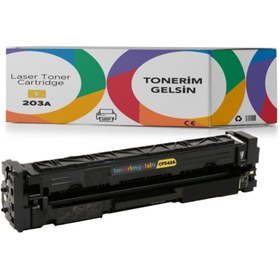 Resim HP 203a-cf542a Sarı Muadil Toner- Color Laserjet Pro M281fdn 