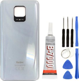 Resim Xiaomi Redmi Note 9 Pro Arka Cam Batarya Pil Kapağı + B7000 15Ml (496406462) 