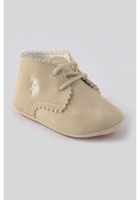 Resim U.S. Polo Assn. Us Polo Kız Bebek Ayakkabı 5274-45981 Krem 